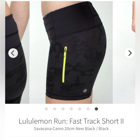 Lululemon Run Fast Track Shorts ll Biker Bike Shorts - Picture 4 of 15